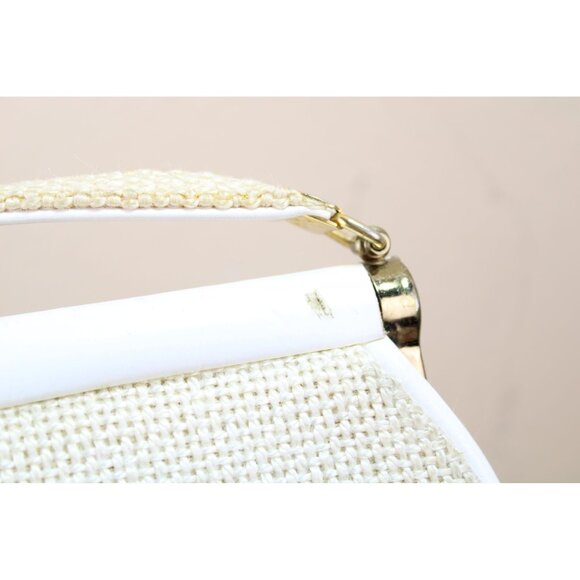 Vintage Mid Century Mod Designer Needlepoint Purse JR Florida 26082 - Picture 8 of 10